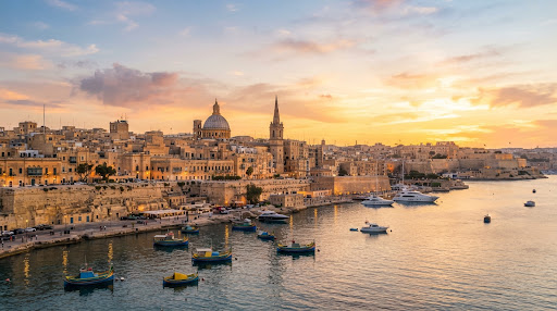 Vista panorámica de Malta